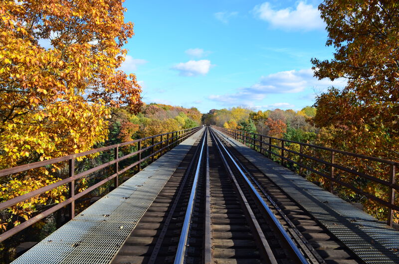 Letchworth rail bridge