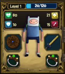 Adventure Time GamePlay, Finn And Bones