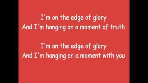 Lady Gaga - Edge of Glory Lyrics