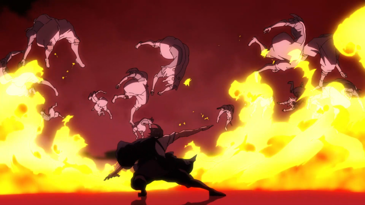 This first trailer for the Fire Force anime has flame demons and combat  magician fire-fighters duking it out