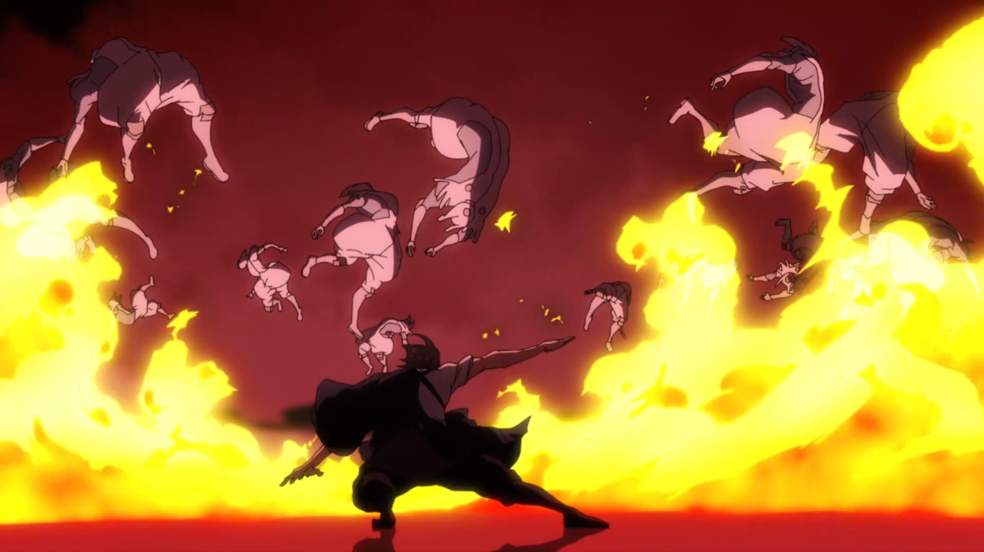 Anime- Fire Force. Benimaru and Joker vs the Holy Sol temple. Pt. 1