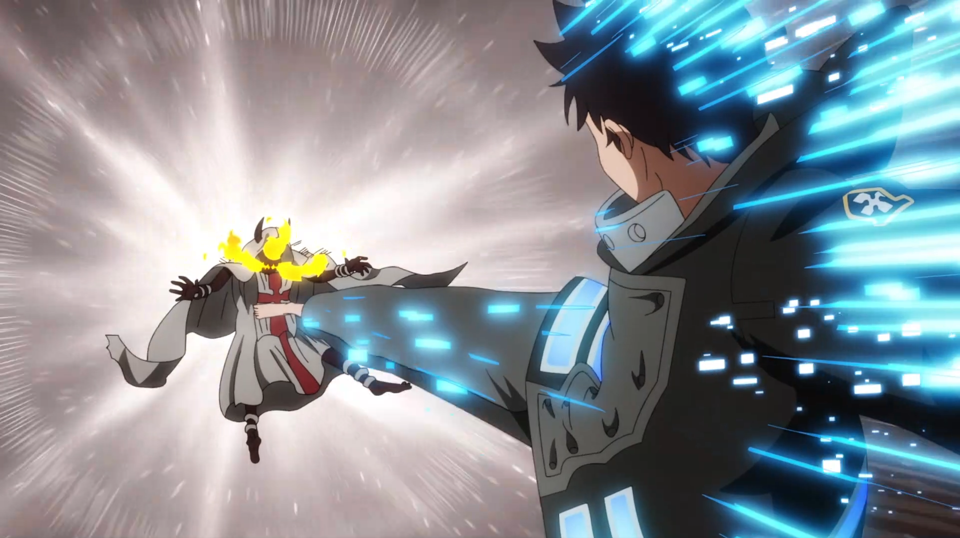 Fire Force reaching the forbidden lands. Trailer for The Nether series  has been released! The battle between Shinra and Sho is close