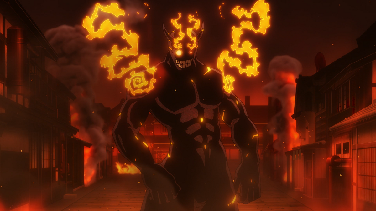 Fire Force - Beni vs Demon crazy fight 🤯 In Year 198 of the Solar