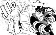 Maki fighting Arrow.