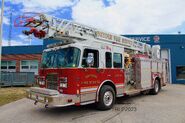 2003 Spartan / Smeal 75' aerial