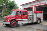 2000 Freightliner FL 80 / Hub / American LaFrance pumper