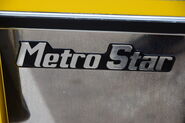 A Metro Star model logo affixed to a truck