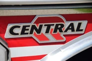 A "Rosenbauer Central" branded truck, meaning that it came out of the former Central States production facility.