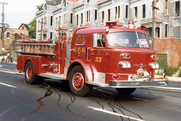 1970 american lafrance fire truck