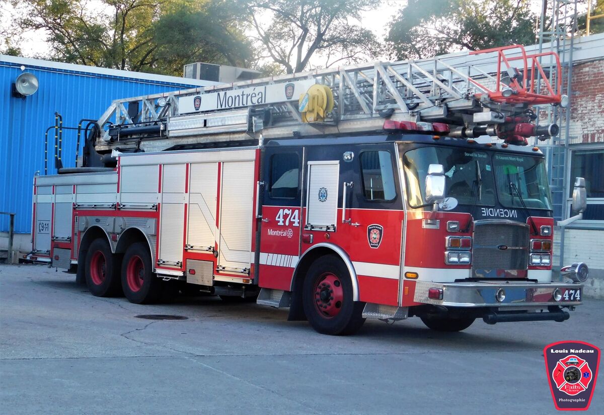 Service de Sécurité Incendie de Montréal retired apparatus