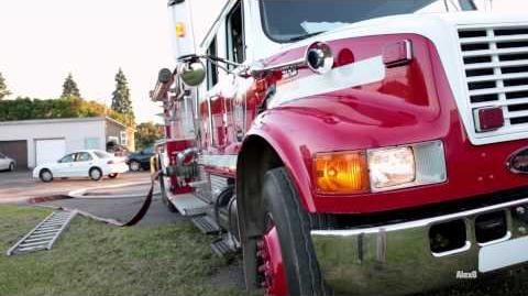 Saint-Sulpice's firefighter practice