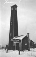 The fire station in 1944