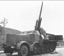 8,8cm FlaK 37 (Sf) auf schwere Zugkraftwagen 18t