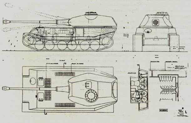 Чертеж tiger p