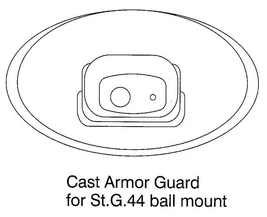 MG 44 mount Panther F outline img1