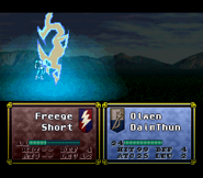 FE5 Dime Thunder.png (24 KB) Olwen casting Dire Thunder on a Soldier.