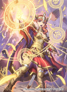 Artwork of Celica in Fire Emblem 0 (Cipher) by Hatapug.