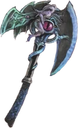 Concept art of the Devil Axe from Path of Radiance.