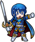 Seliph's sprite from Heroes.