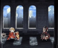 Legendary Edelgard's finishing move animation.