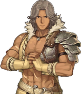 Atlas' portrait in Echoes: Shadows of Valentia.