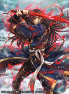 Artwork of Karel in Fire Emblem 0 (Cipher) by Kaoru Hagiya.