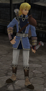 Leonardo as an Archer in Radiant Dawn.