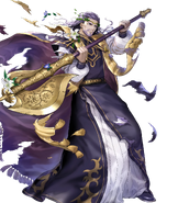 Artwork of Devoted Vigarde from Fire Emblem Heroes.