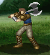 Barts's battle model as a Fighter.