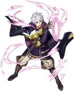 Artwork of Male Robin from Heroes by Fujiwara Ryo.