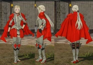 Edelgard as an Armored Lord in Fire Emblem Warriors: Three Hopes.