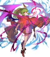 Artwork of Torpid Dragon Tiki from Fire Emblem Heroes by lack.