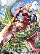 Artwork of Vaida in Fire Emblem 0 (Cipher) by Yoneko.