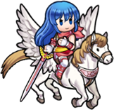 Caeda's Princess of Talys sprite from Heroes.