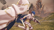 Kiran and Alfonse in the Book VII opening cinematic.