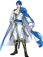 Artwork of Sigurd from Fire Emblem Heroes by Sata.