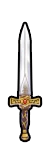 Sprite of the Golden Dagger from Fire Emblem Heroes.