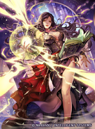 Artwork of Sonia in Fire Emblem 0 (Cipher) by Kokon Konfuzi.