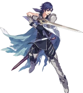 Artwork of Chrom from Fire Emblem Heroes by Ebila (えびら).