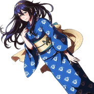 Lucina in her yukata scene.