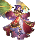 Artwork of Legendary Myrrh in Fire Emblem Heroes by Essual.