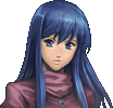 An unused portrait for Caeda from Shadow Dragon