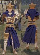 A male Sniper in Fire Emblem Warriors Three Hopes