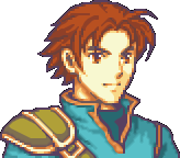 Wil’s portrait in Fire Emblem: The Blazing Blade.