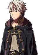 Robin's portrait in Fire Emblem Fates.