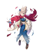 Artwork of New Year's Female Kana from 'Fire Emblem Heroes.