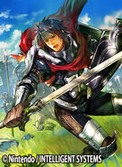 Artwork de Priam dans Fire Emblem 0 (Cipher) par Araki Fujikawa