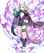 Artwork of Fall Vessel Robin from Fire Emblem Heroes by teffish.