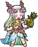 Summer Freyr's transformed sprite.