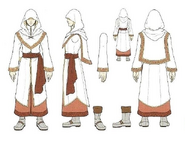 Concept artwork of the Priest class from Radiant Dawn.